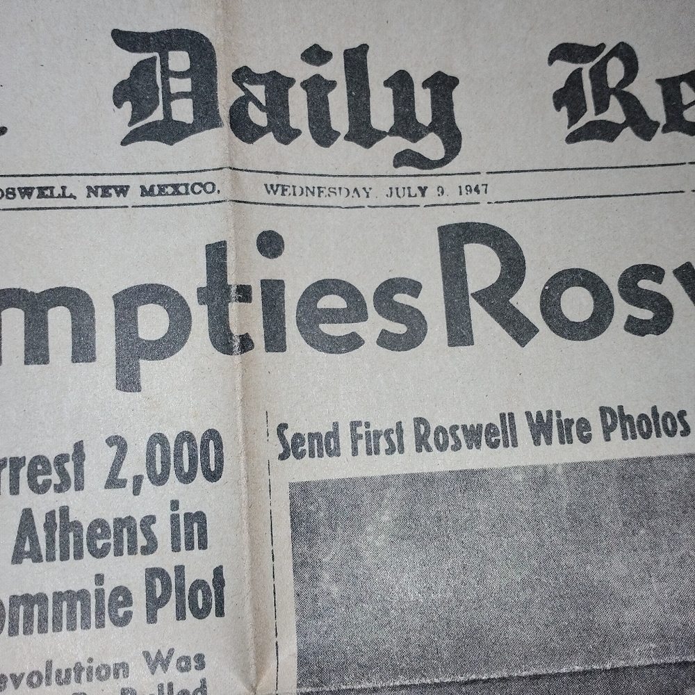 1947 Daily paper